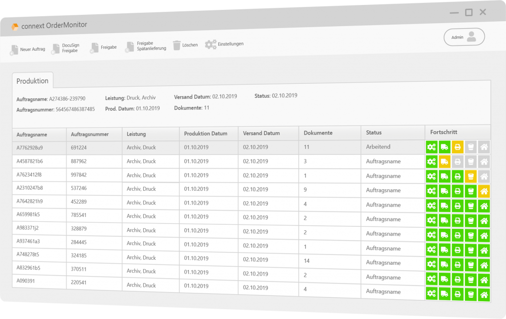 Bild Connext Cube OrderMonitor