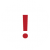! Icon Ausrufezeichen